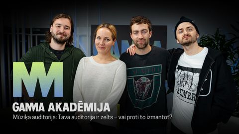 PODKĀSTS "GAMMAS AKADĒMIJA" ⟩ #9: Mūziķu auditorija ir zelts. Vai viņi to prot izmantot?