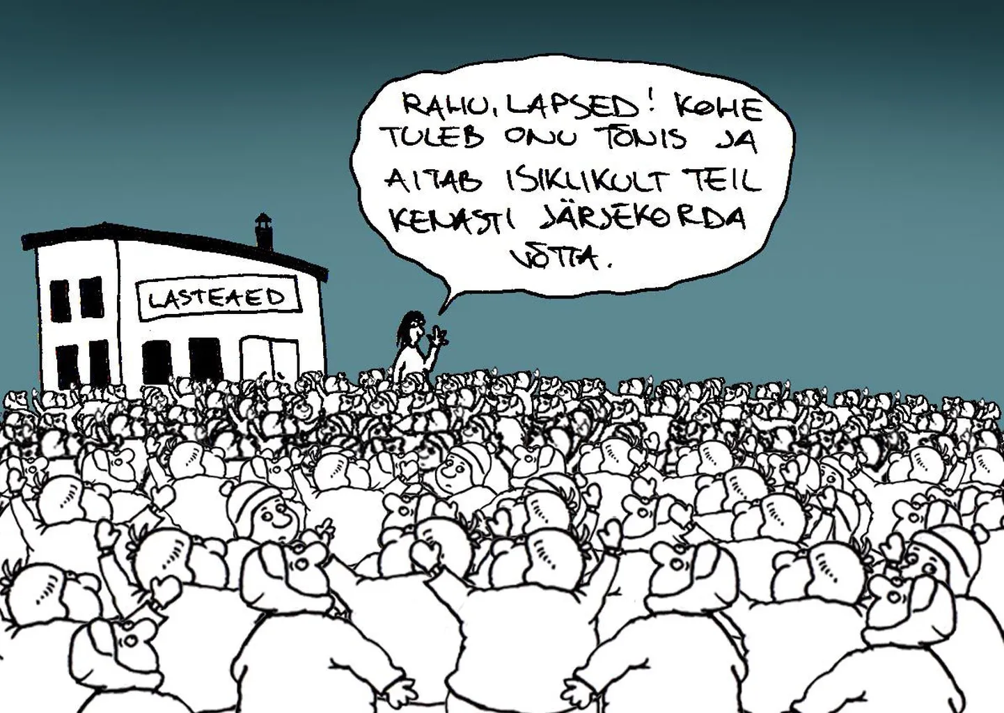 Järjekorrad lasteaedades.