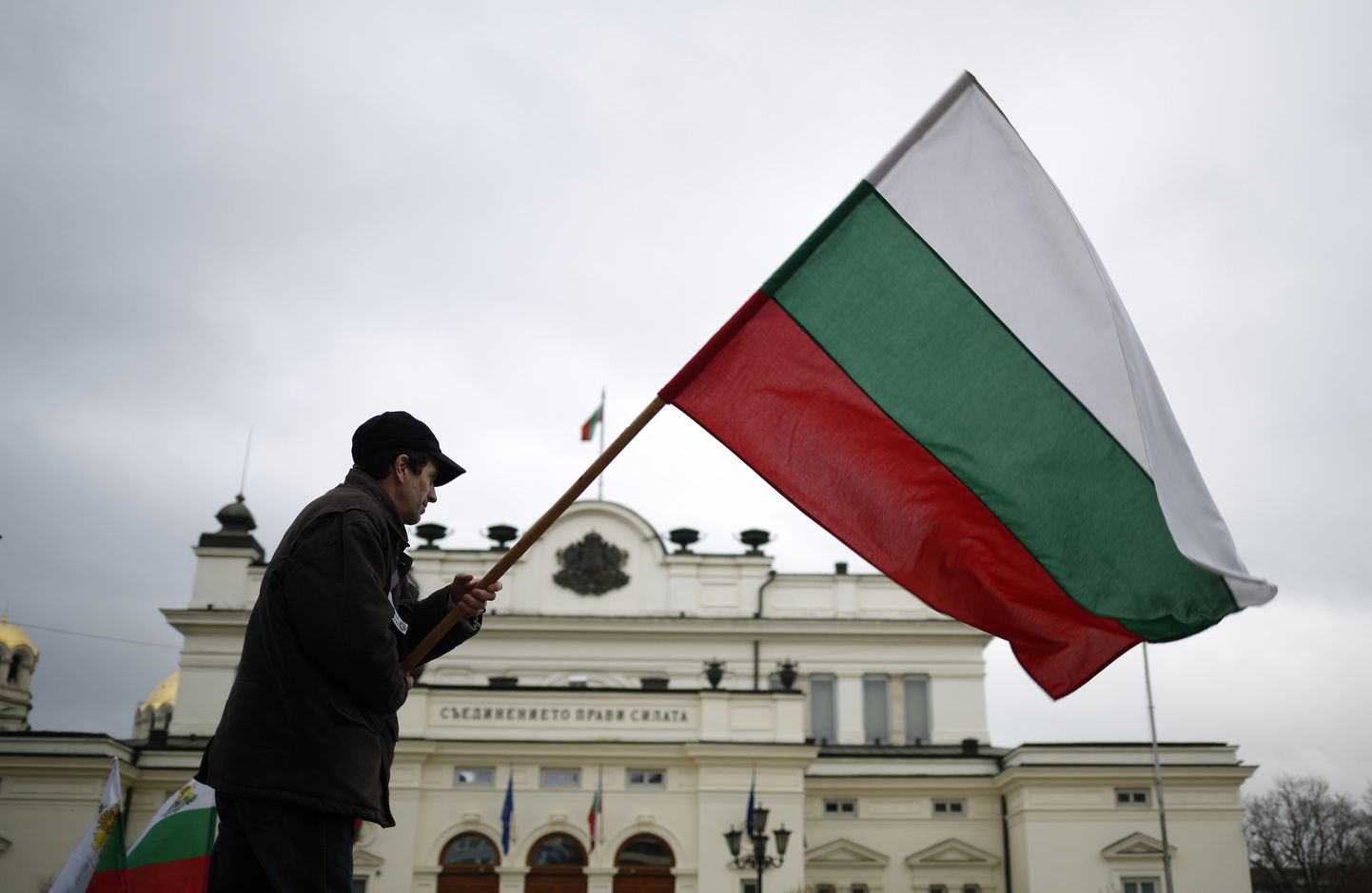 Флаг Болгарии.