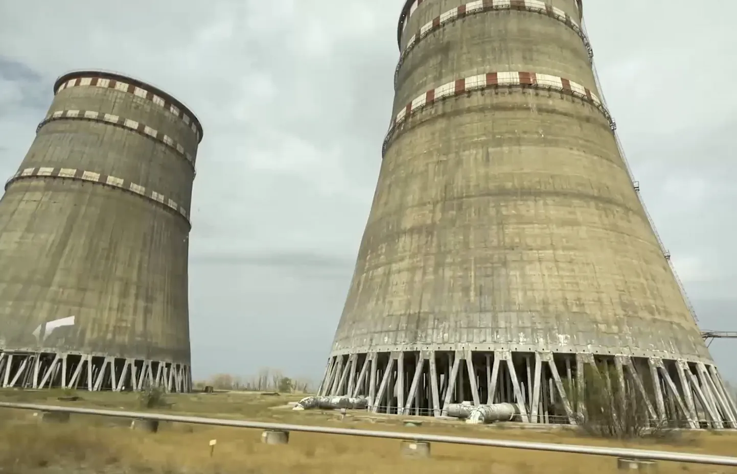 Kaader Zaporižžja tuumajaamast.