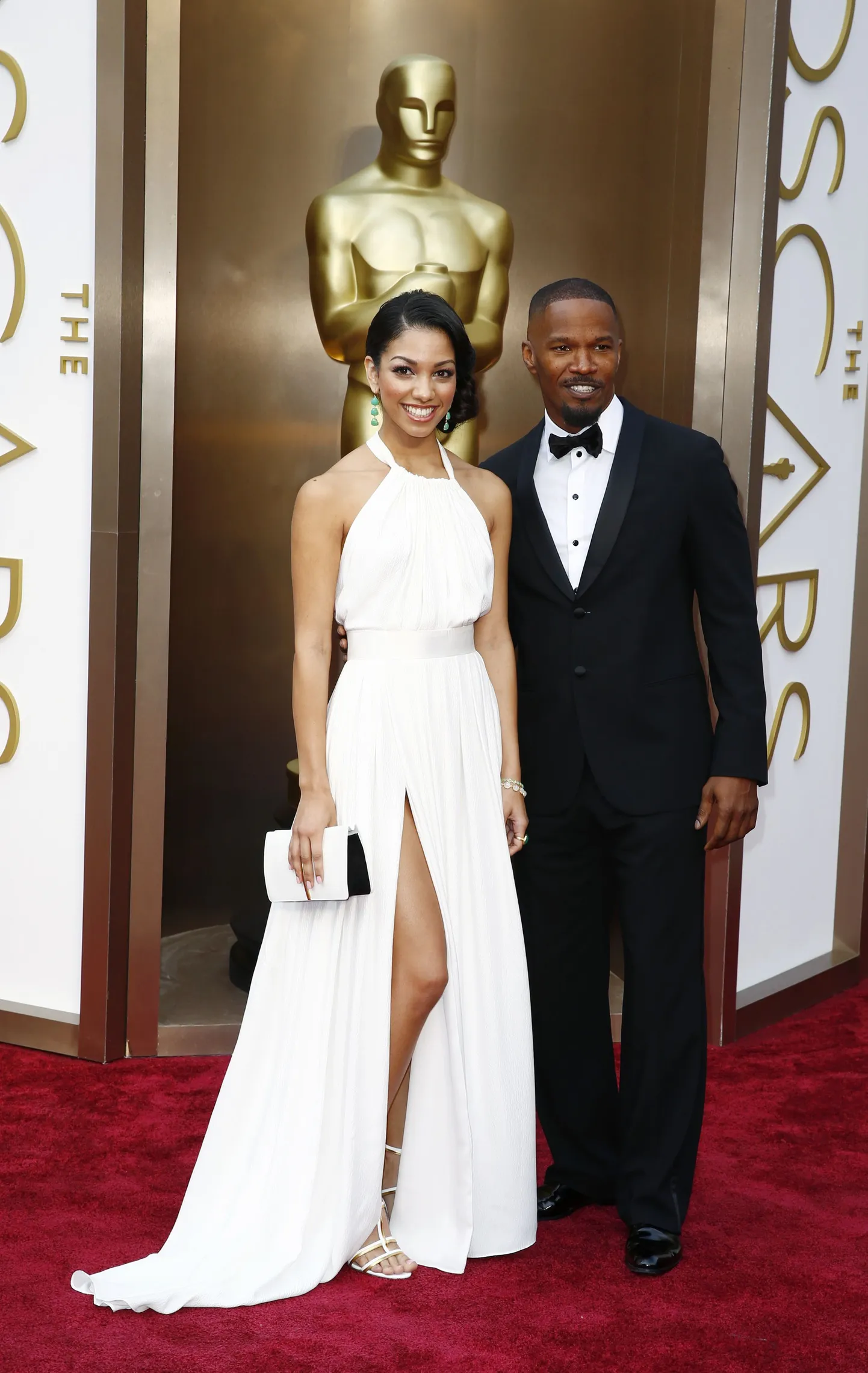 Näitleja Jamie Foxx ja tütar Corinne