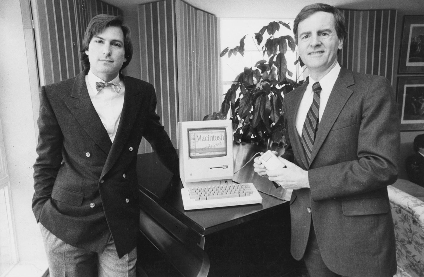 Steve Jobs ja John Sculley 1984. aastal.