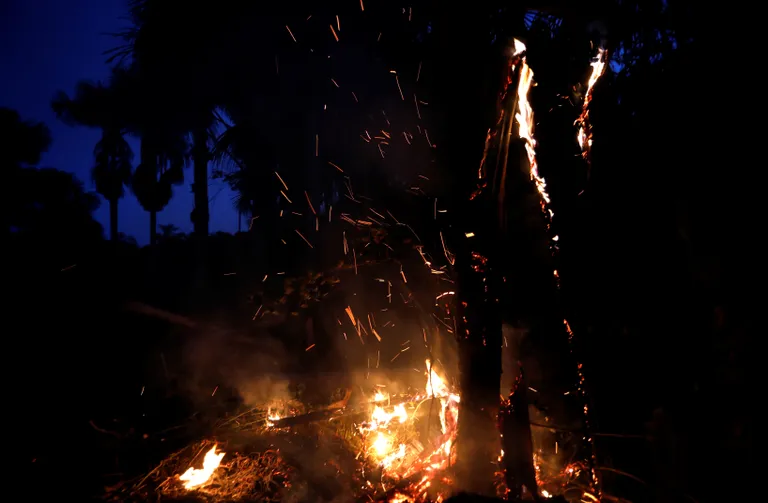 Vihmametsa põleng Brasiilias Amazonase osariigis Irandubas