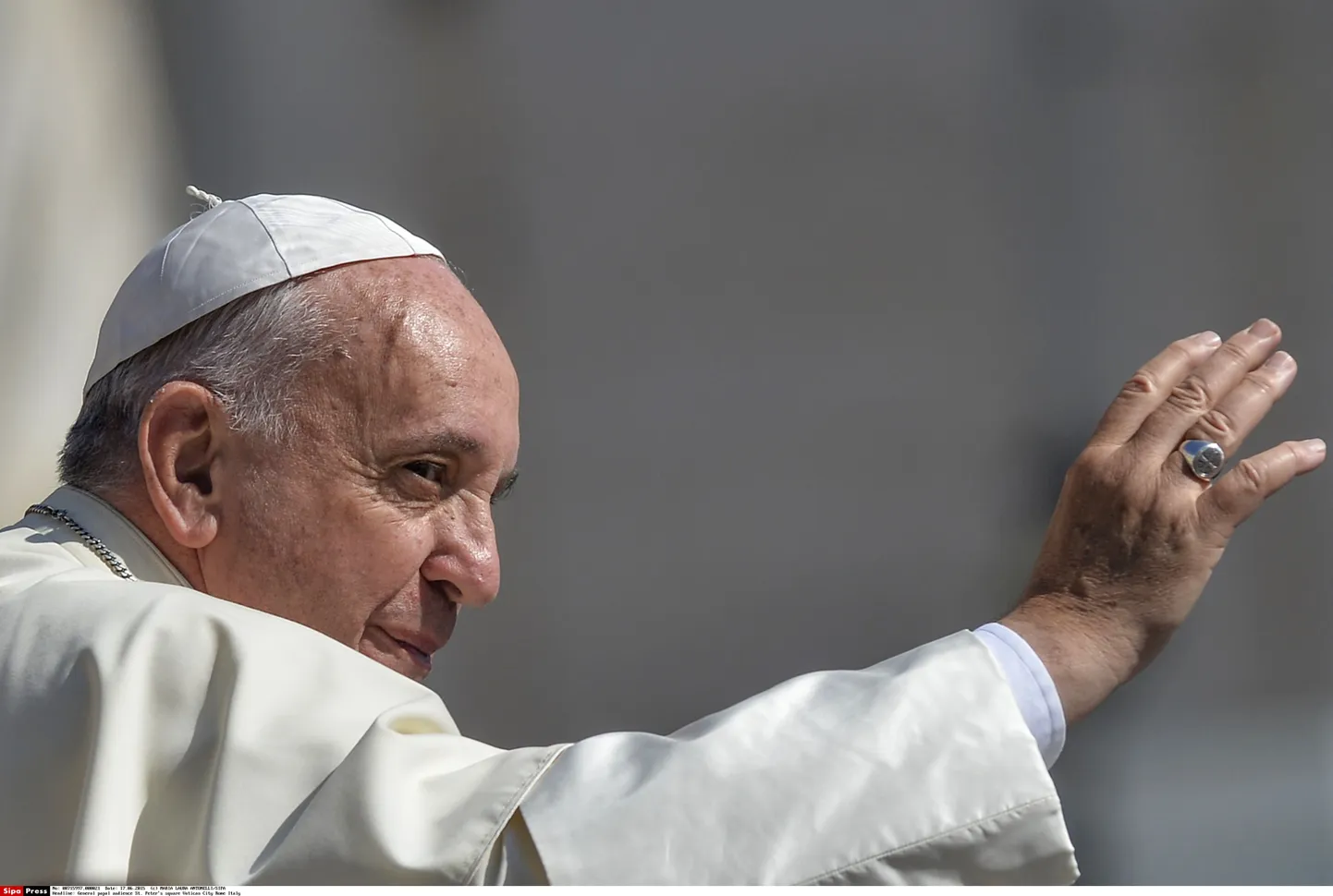 Paavst Franciscus.