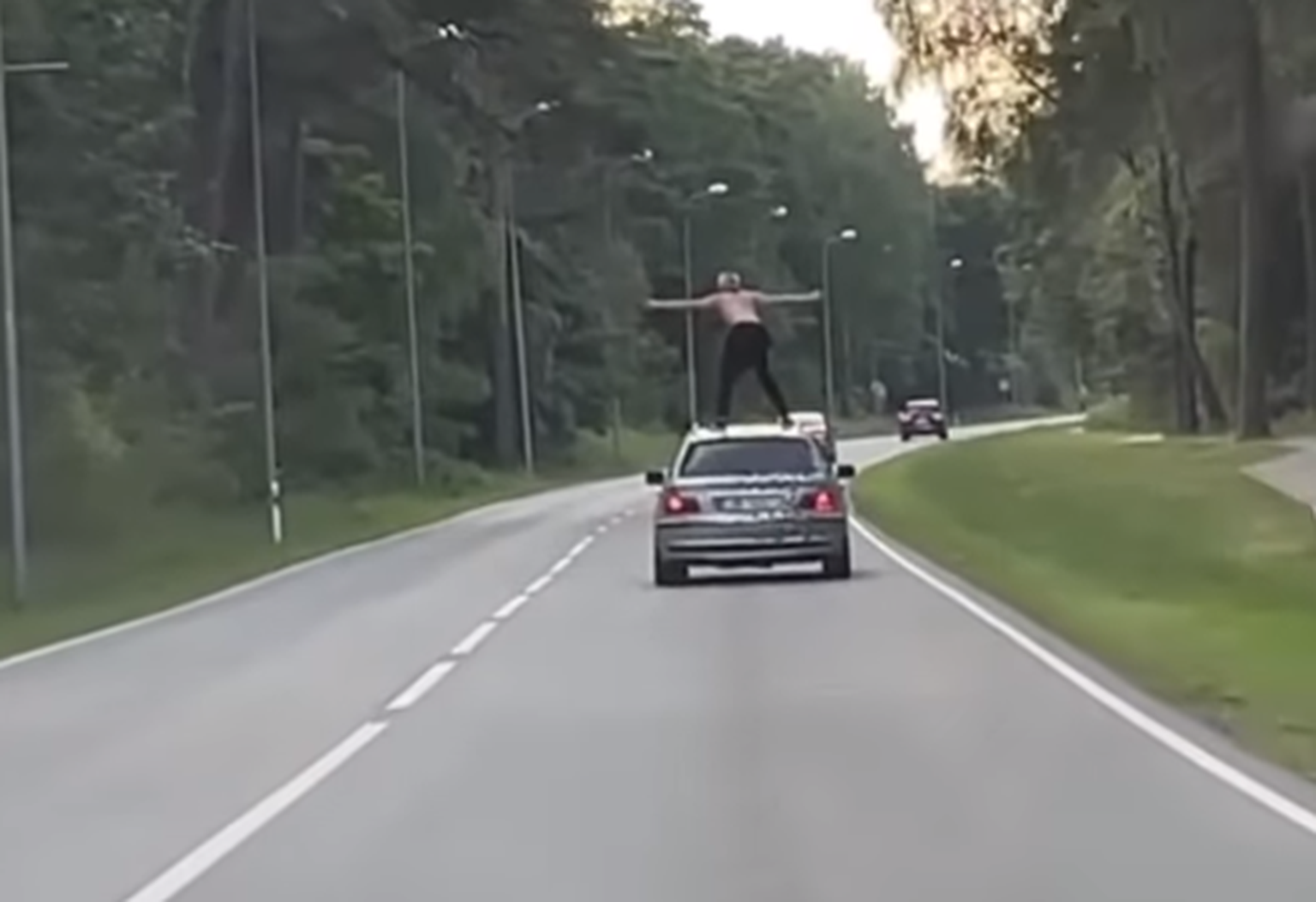 Видео езды на машине