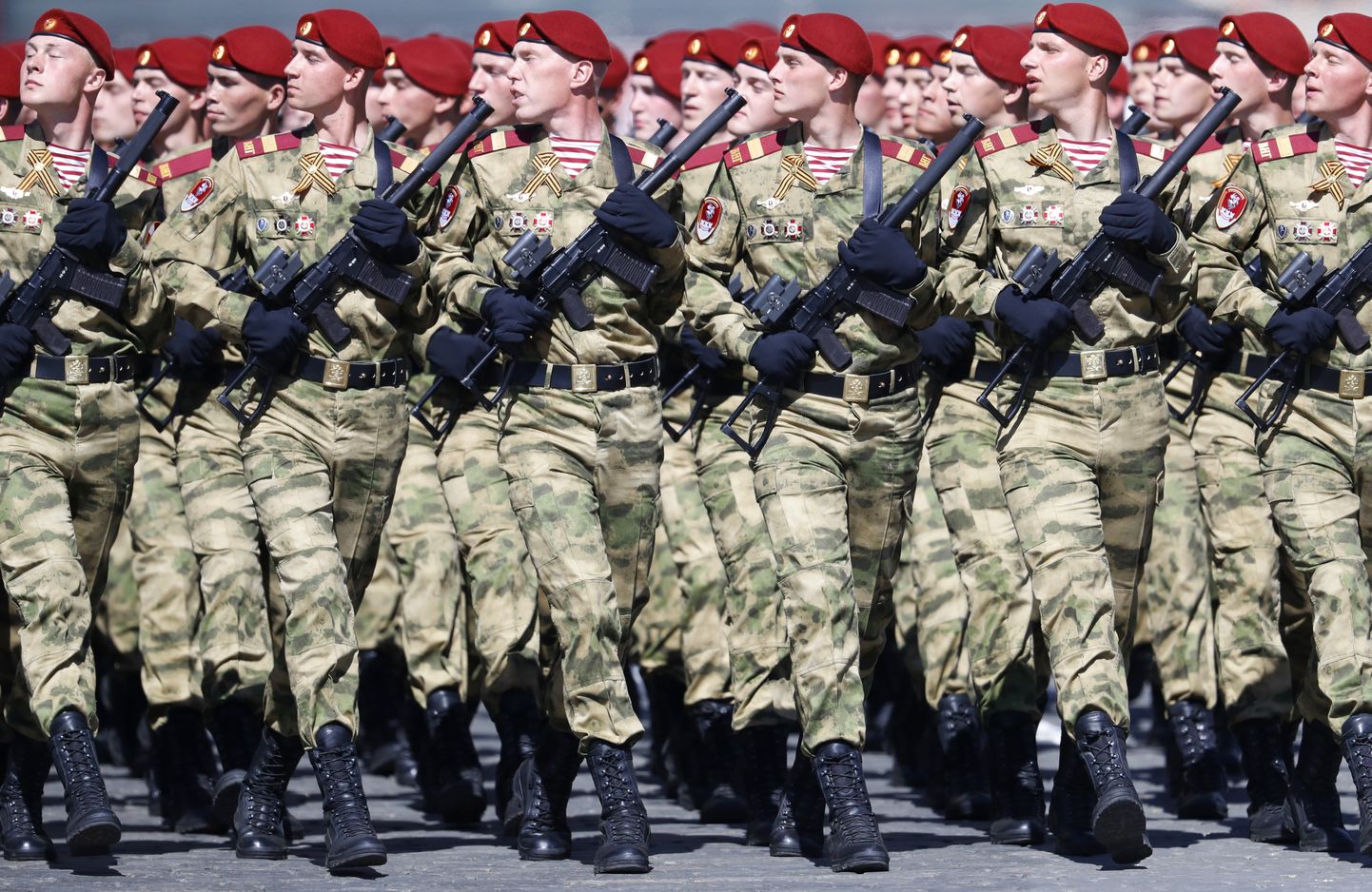 Vene sõjaväelased.