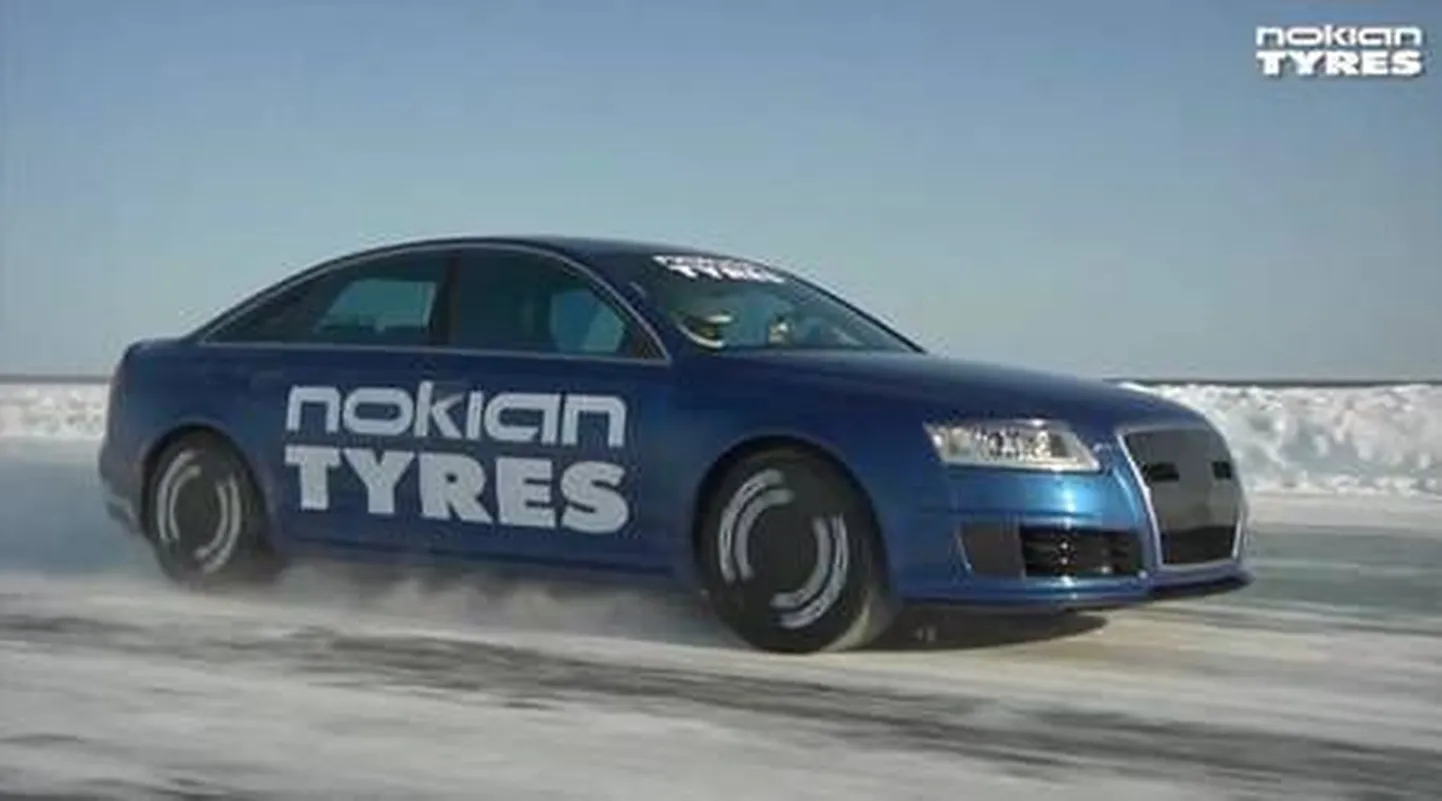 Nokian Hakkapeliita 7 rehvidega Audi RS 6 sai tippkiiruseks 331,61 km/h.
