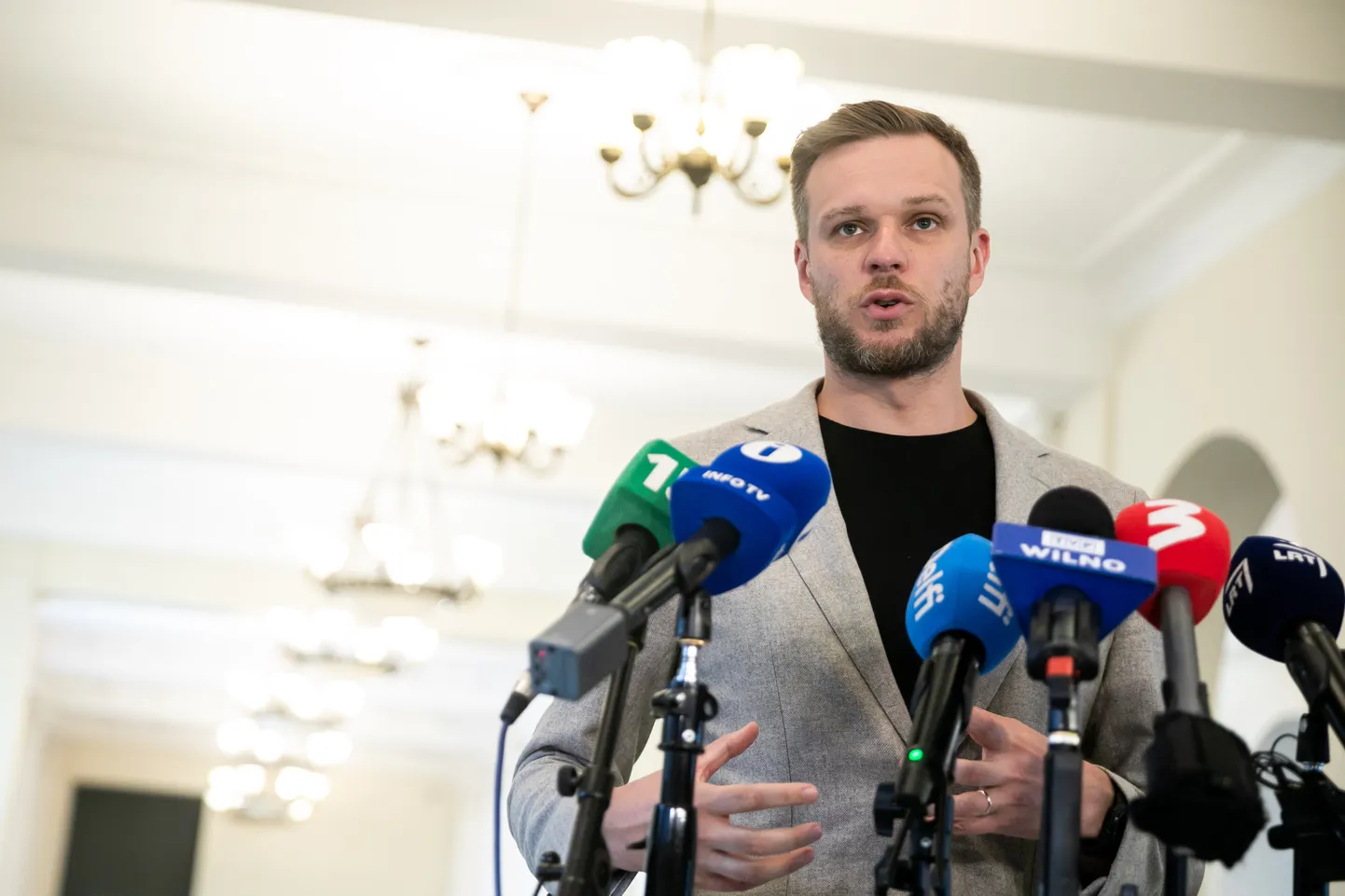 Leedu välisminister Gabrielius Landsbergis.