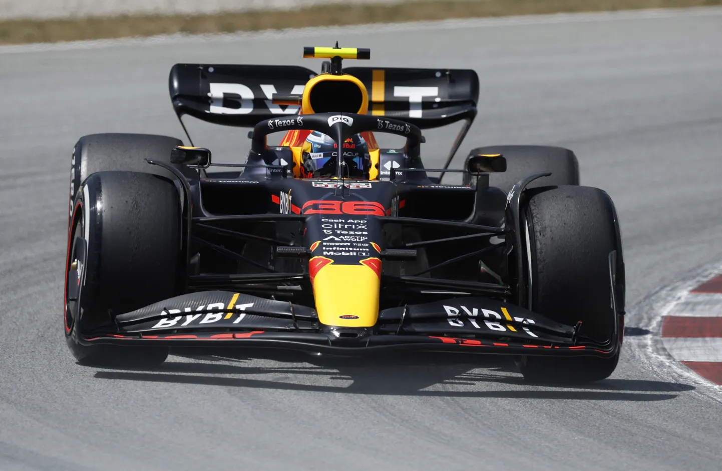Jüri Vips Hispaania GP vabatreeningul.