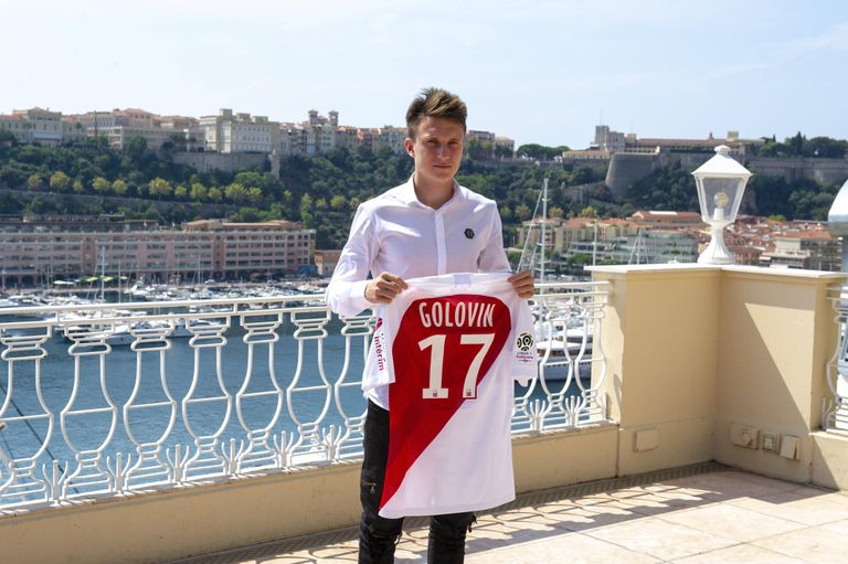 AS Monaco poolkaitsja Aleksandr Golovin.
