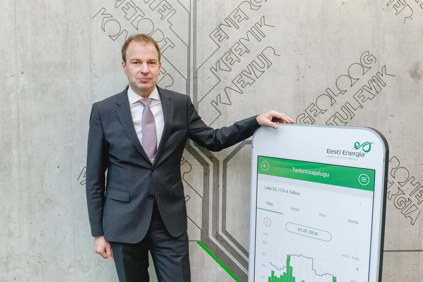 Hando Sutter, Eesti Energia.