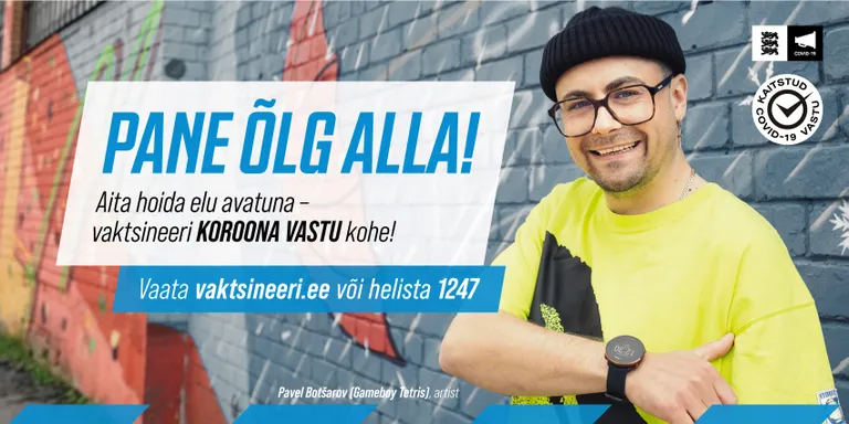 Pane õlg alla!