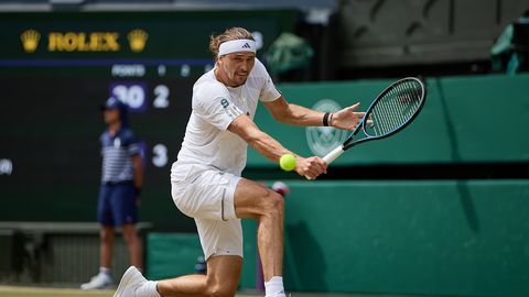 Zverev jõudis esimest korda Wimbledoni finaali