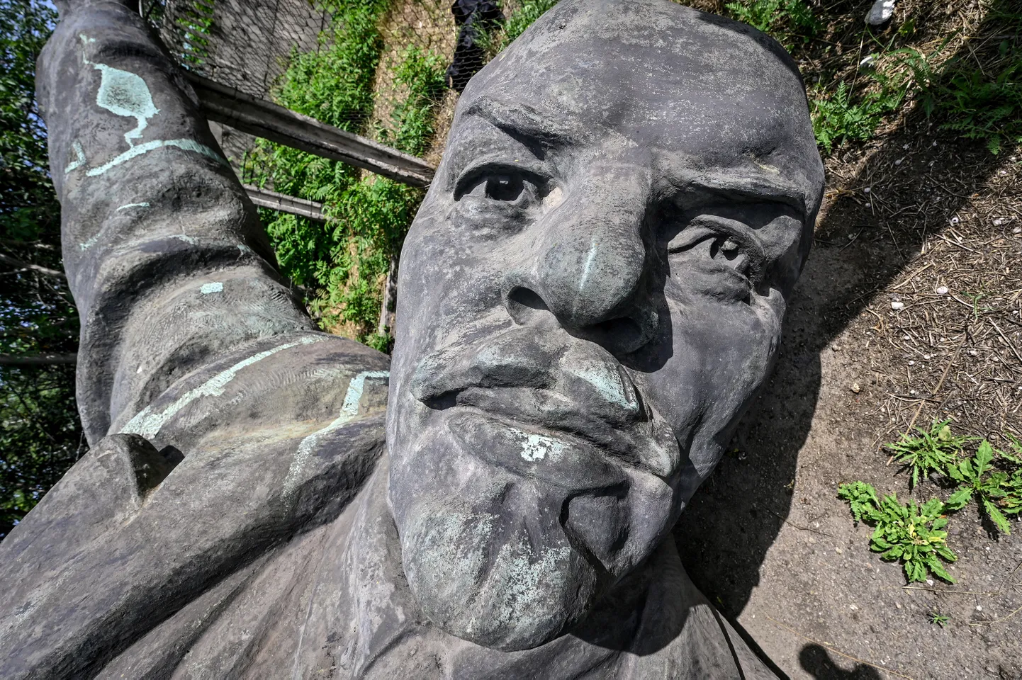 Ukraina suurim pronksskulptuur Vladimir Leninist Zaporižžjas. Foto on illustratiivne.