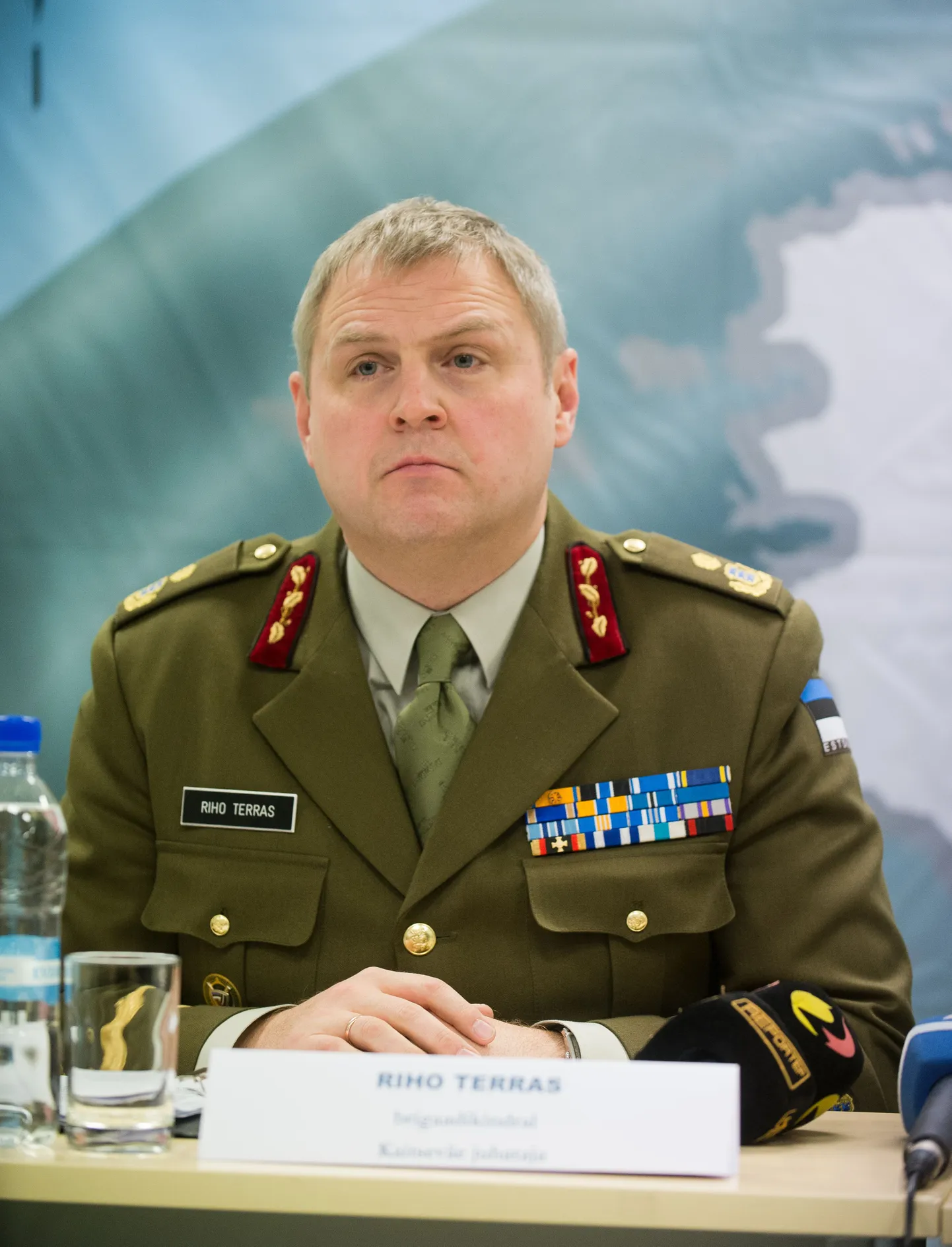 Командующий Силами обороны Эстонии Рихо Террас