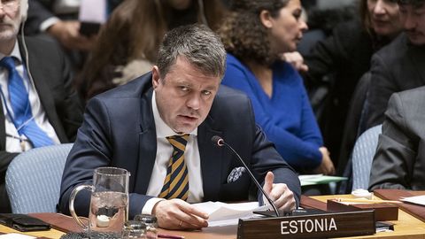 Reinsalu kutsus ÜRO Julgeolekunõukogus üles globaalseid pingeid maandama