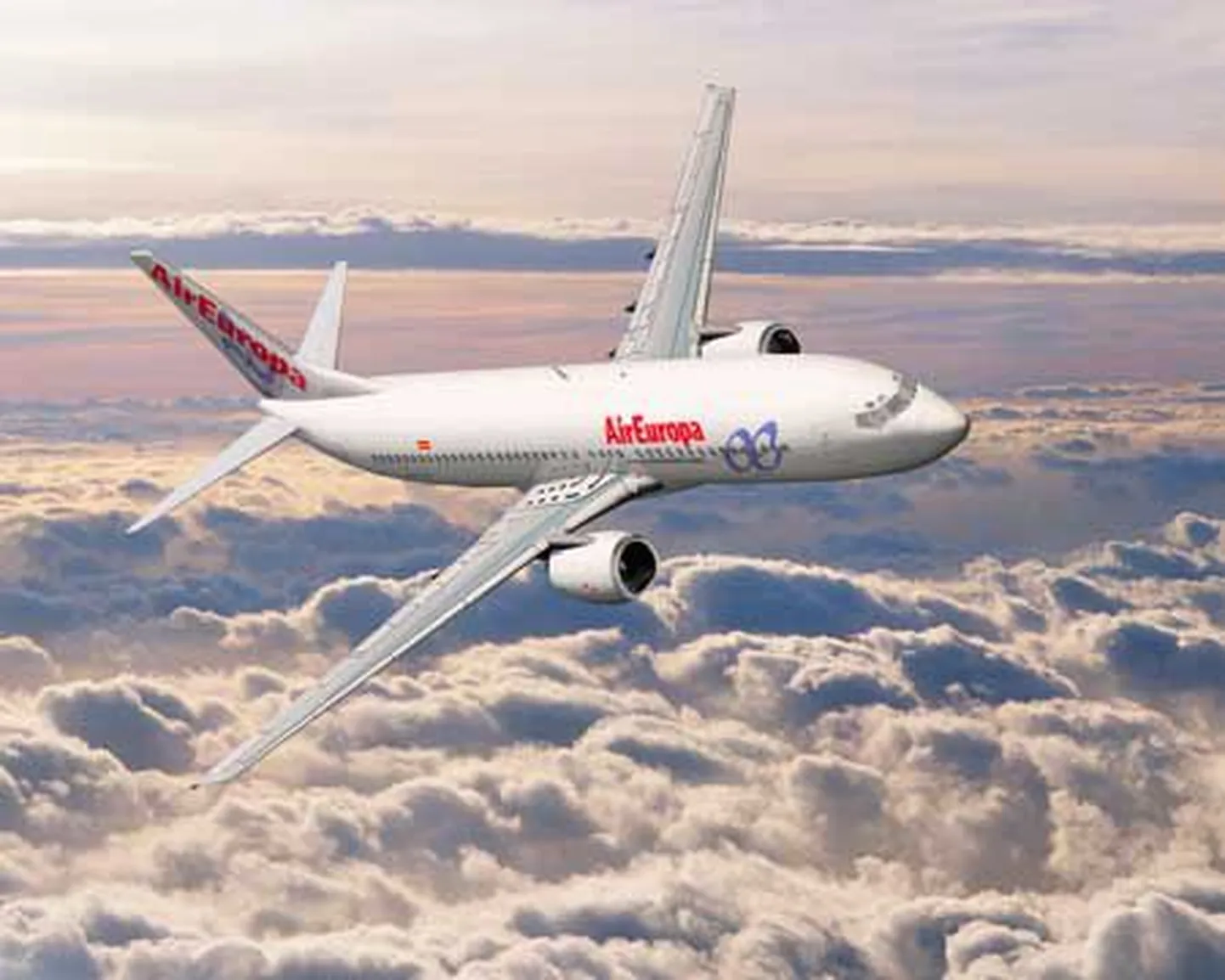 Hispaania lennufirma Air Europa lennuk Boeing 737.