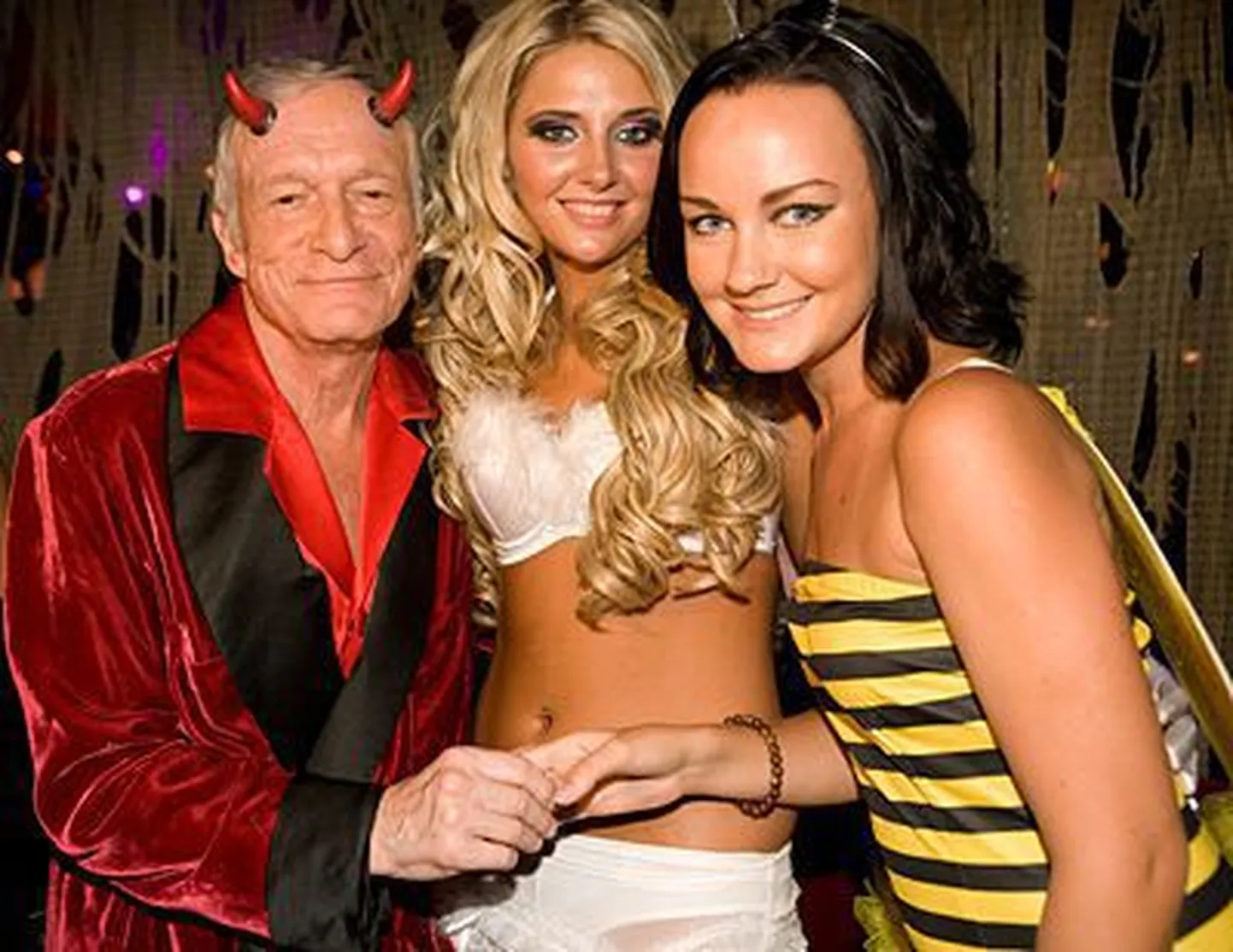 Hugh Hefner koos «jänkudega»