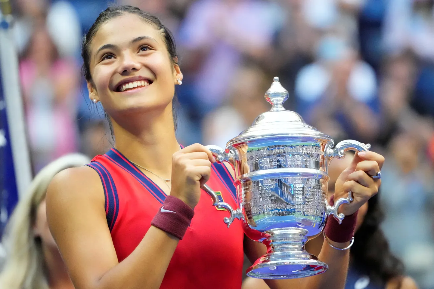 Emma Raducanu US Openi tiitli karikaga