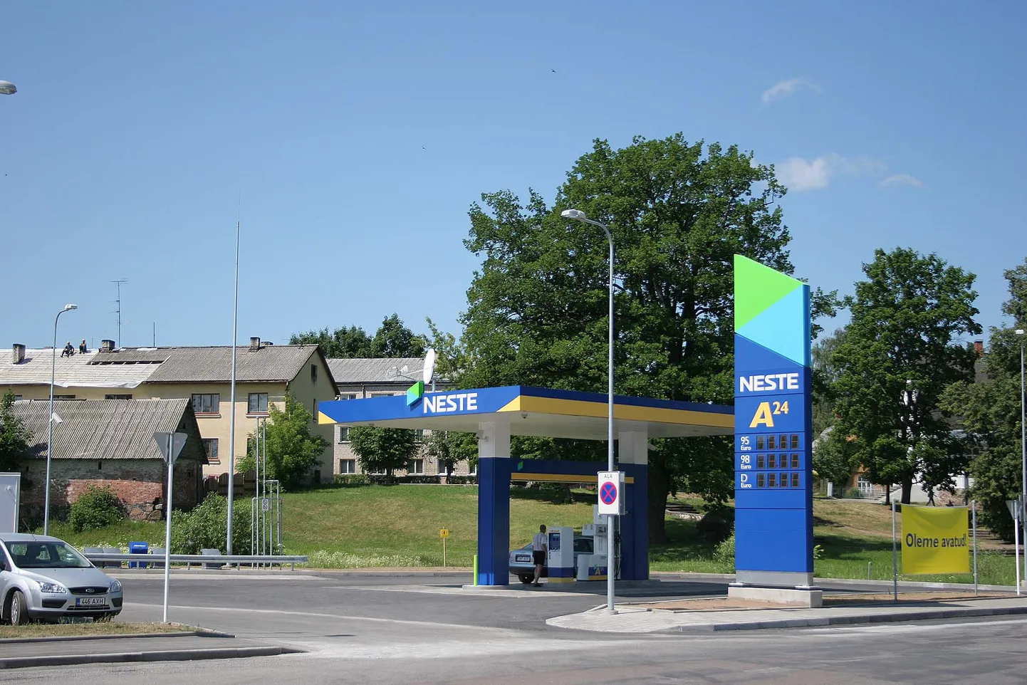 Neste automaattankla