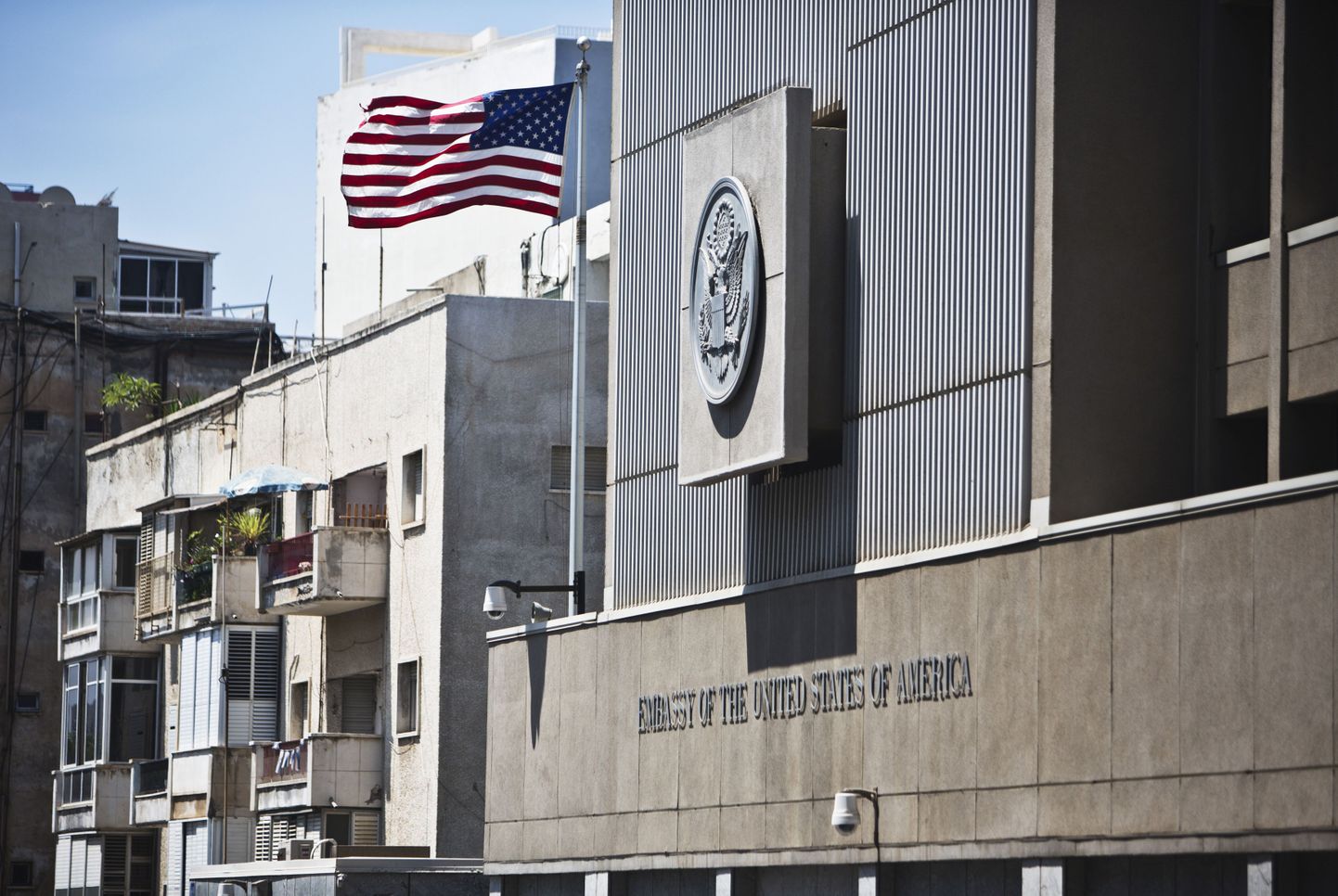 USA saatkonnahoone Tel Avivis.