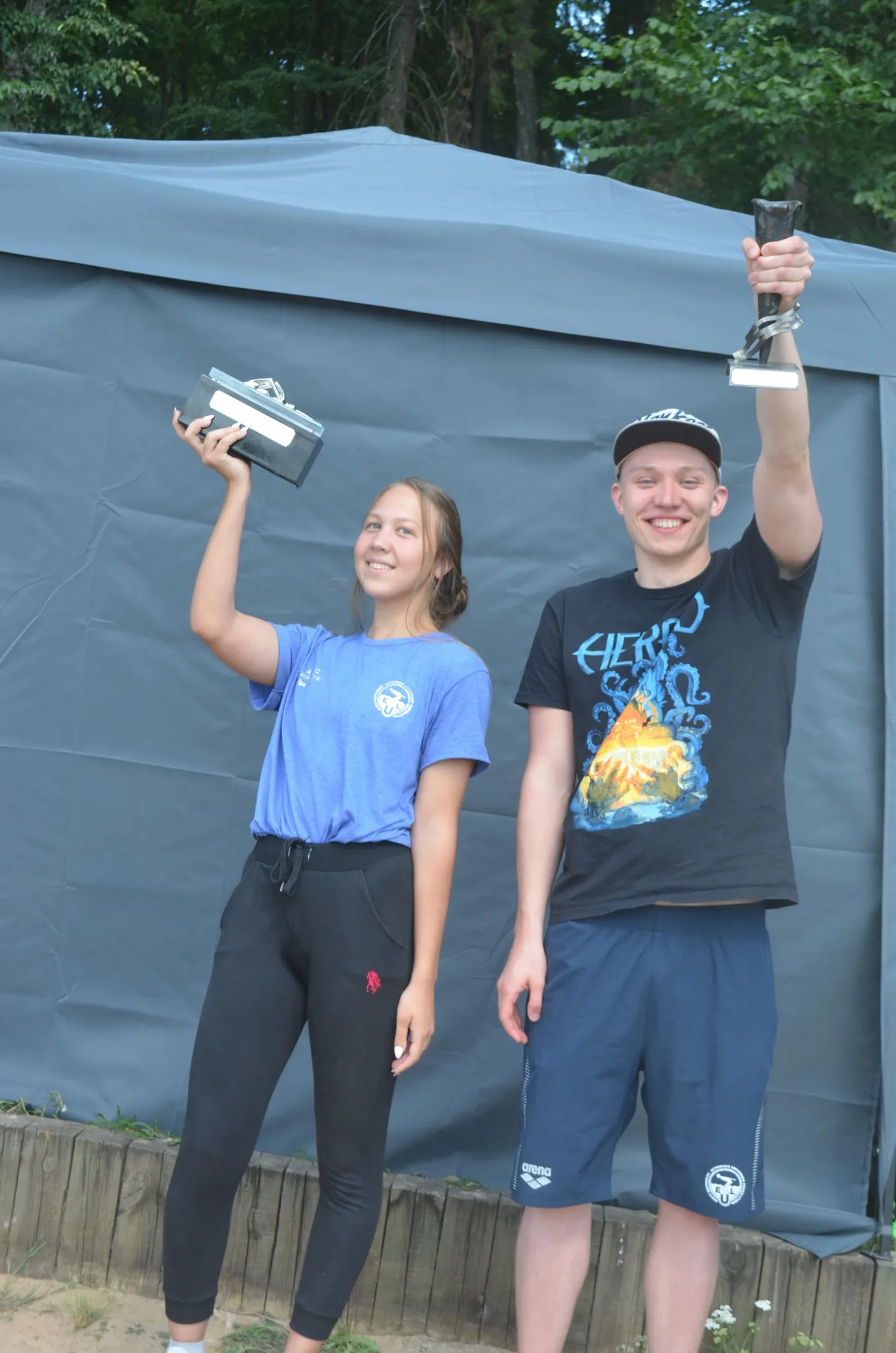 Rändkarikate võitjad Anastassija Malkova ja Sander Paavo