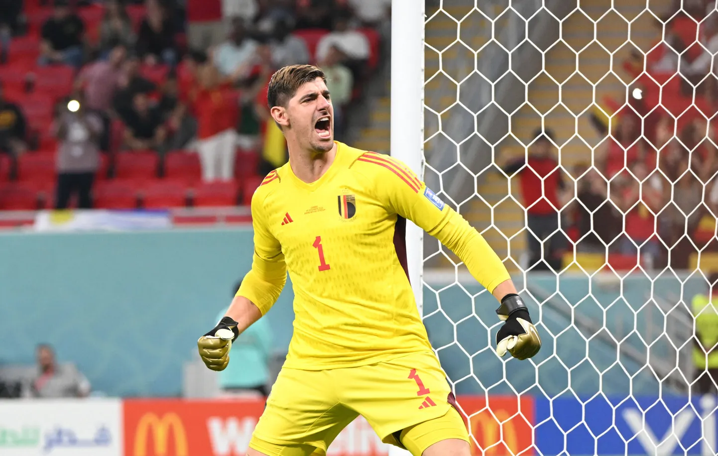 Belgia koondise ja Madridi Reali väravavaht Thibaut Courtois.