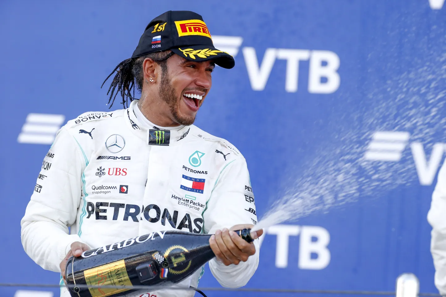 Lewis Hamilton.