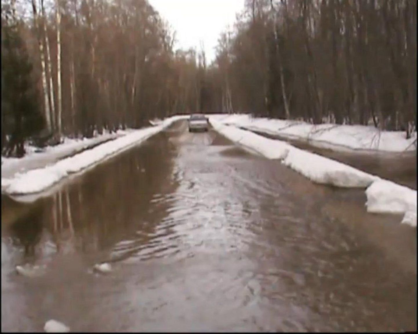 Esmapäeval, 4.aprillil hakkas vesi Soomaal Kildu-Tõramaa teed ületama.