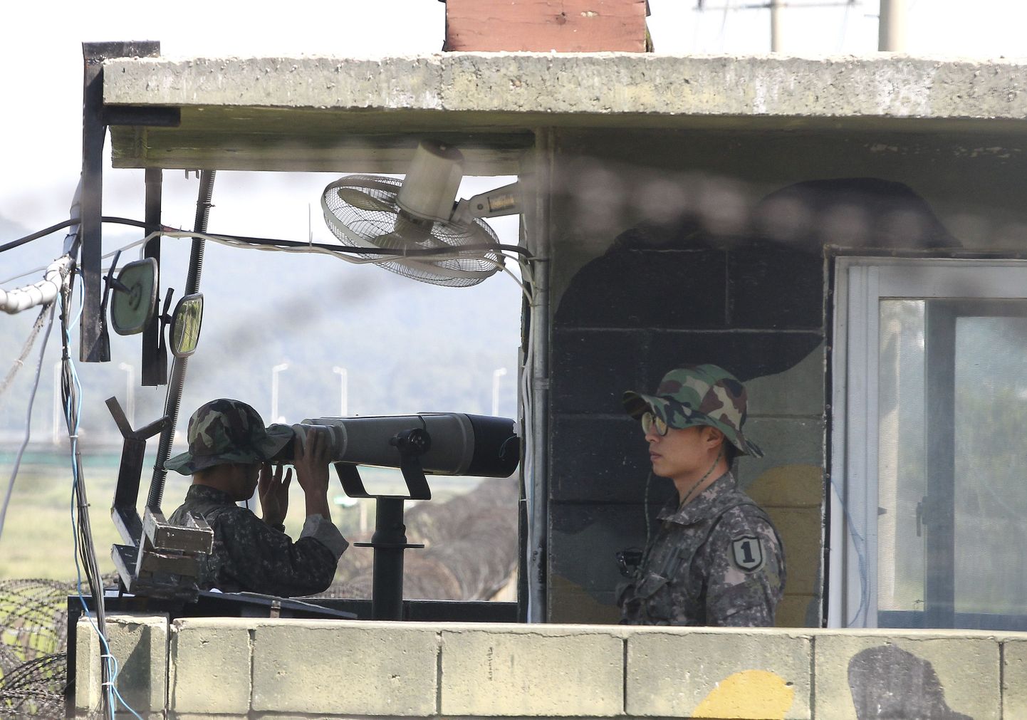 Lõuna-Korea sõdurid.