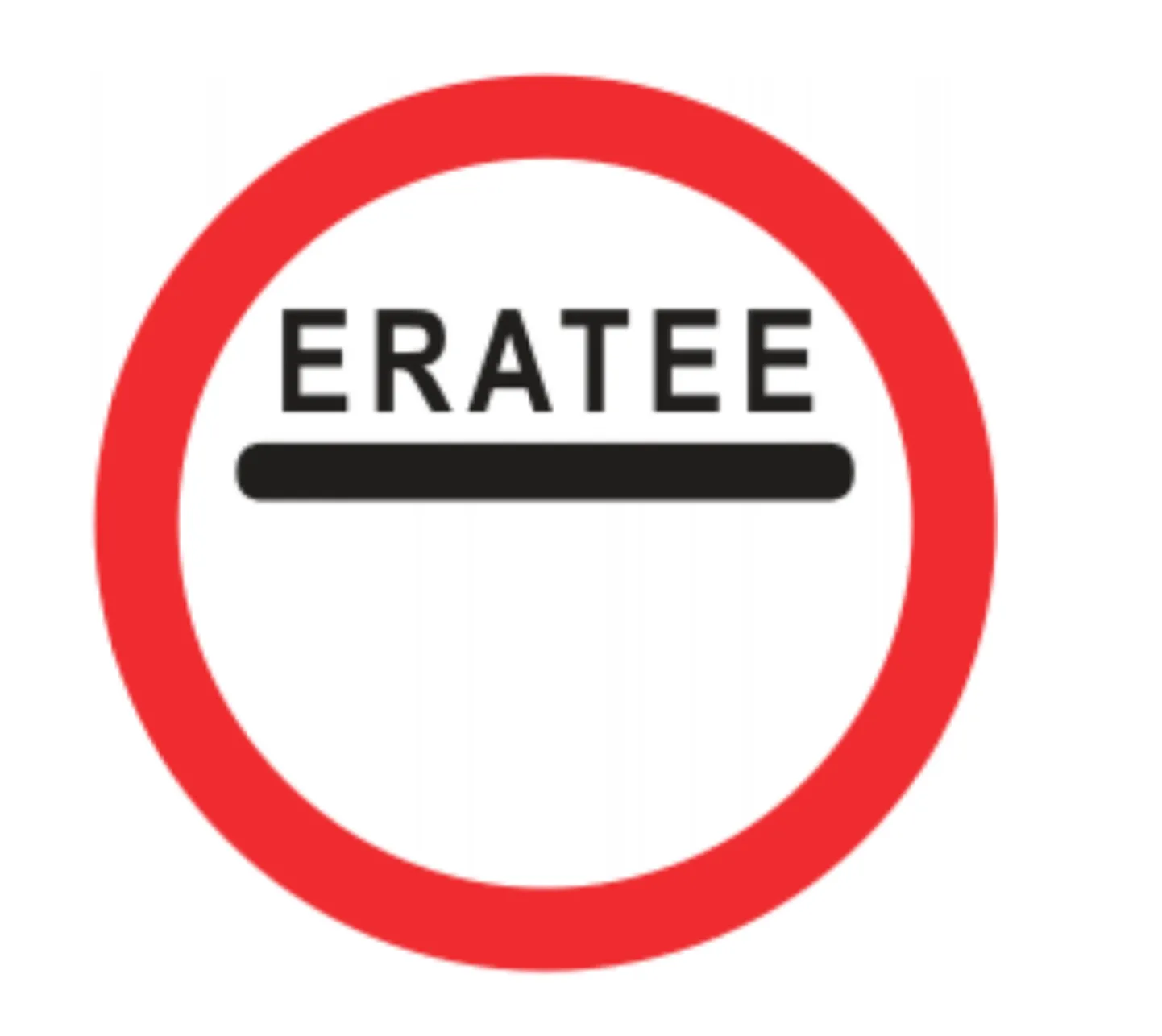 Erateed tähistav liiklusmärk.