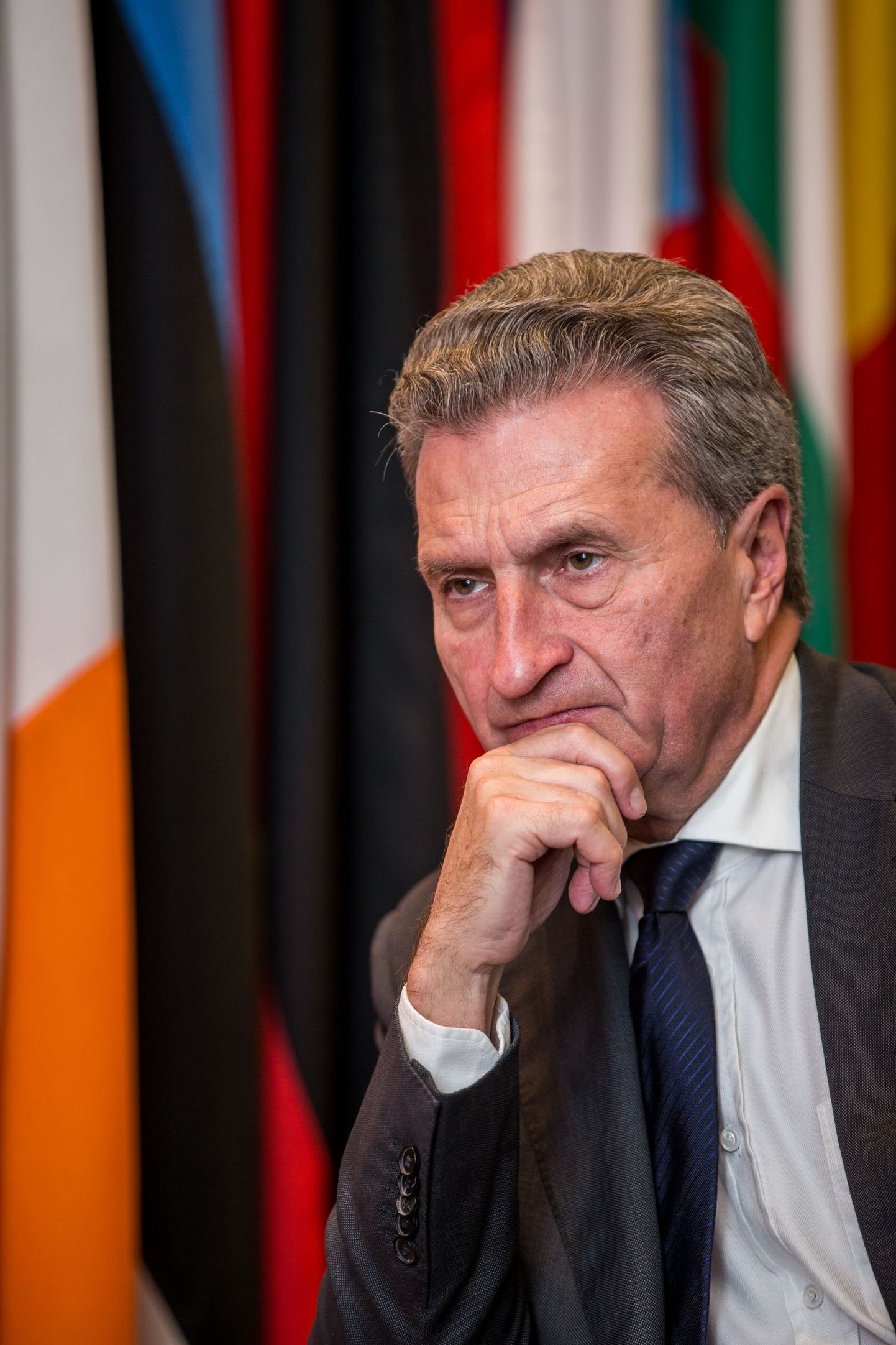 Euroopa Komisjoni eelarve- ja inimressursside volinik Günther Oettinger.