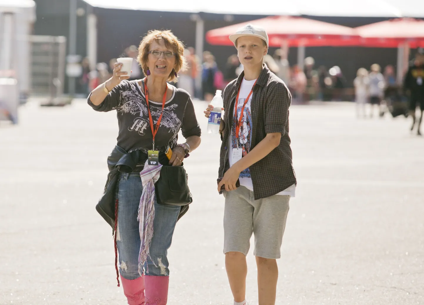 Rock Summer 25
Reet Linna saabus festivalile koos lapselapsega