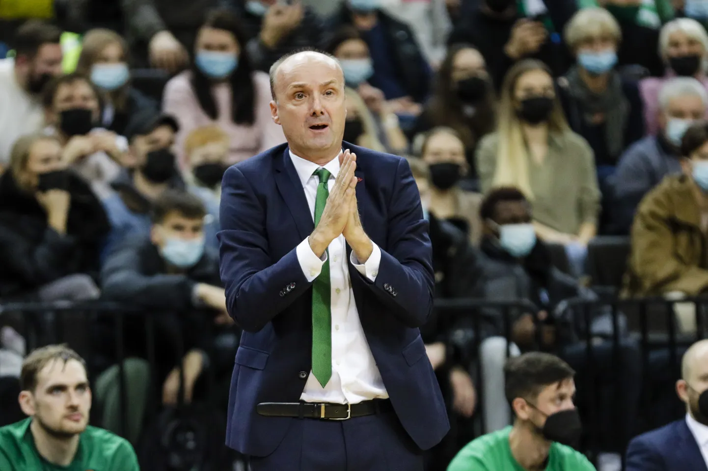 Kaunase Žalgirise peatreener Jure Zdovc pole suutnud klubiga võitu saada.