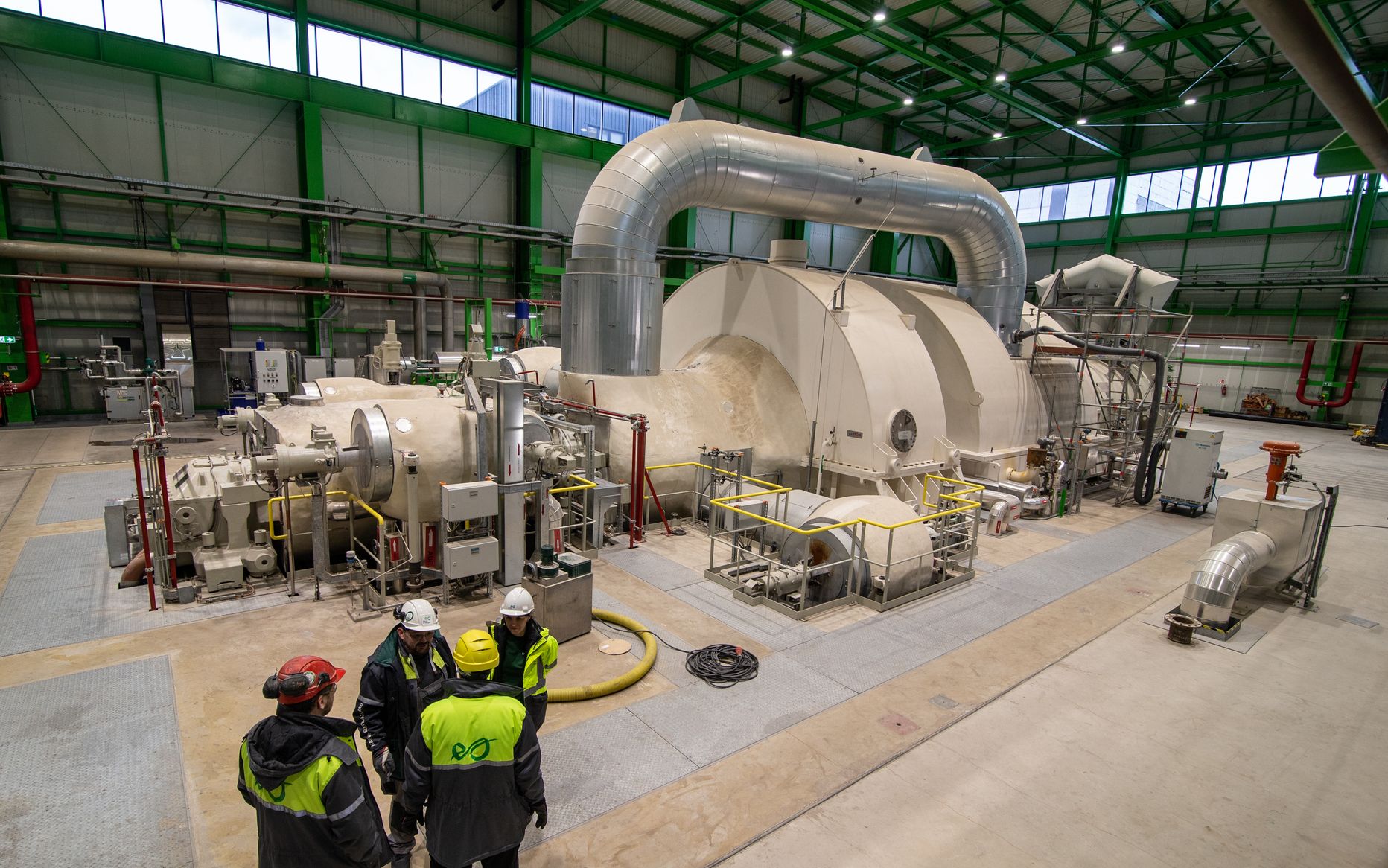 Sel aastal on Auvere jaama turbiin vahetpidamata pöörelnud ja elektrit tootnud.