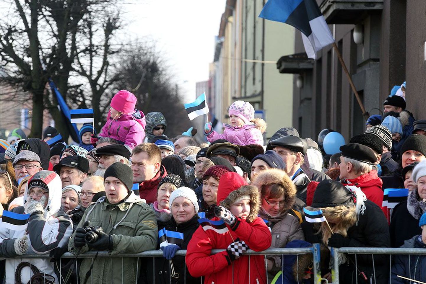 2014. aastal toimus Eesti Vabariigi 96. sünnipäeval Pärnus kaitseväe paraad.