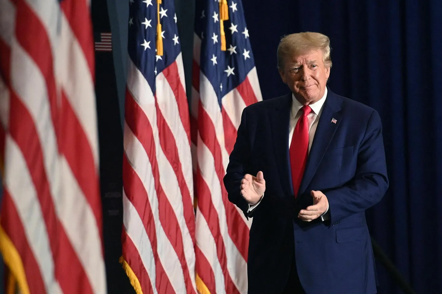 Donald Trump saabumas ühenduse America First kohtumisele kõnet pidama.