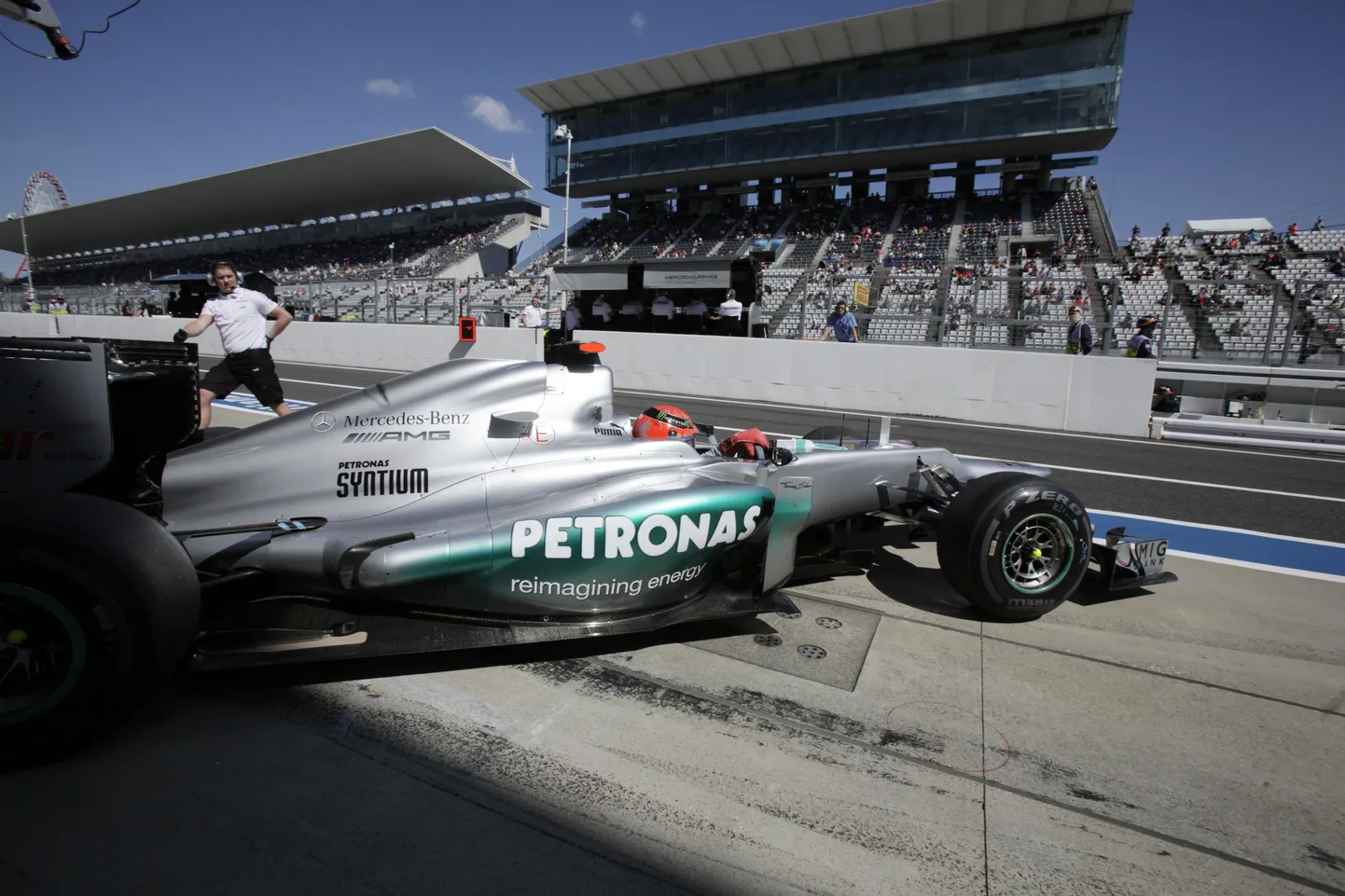 Michael Schumacher Jaapani GP-l.