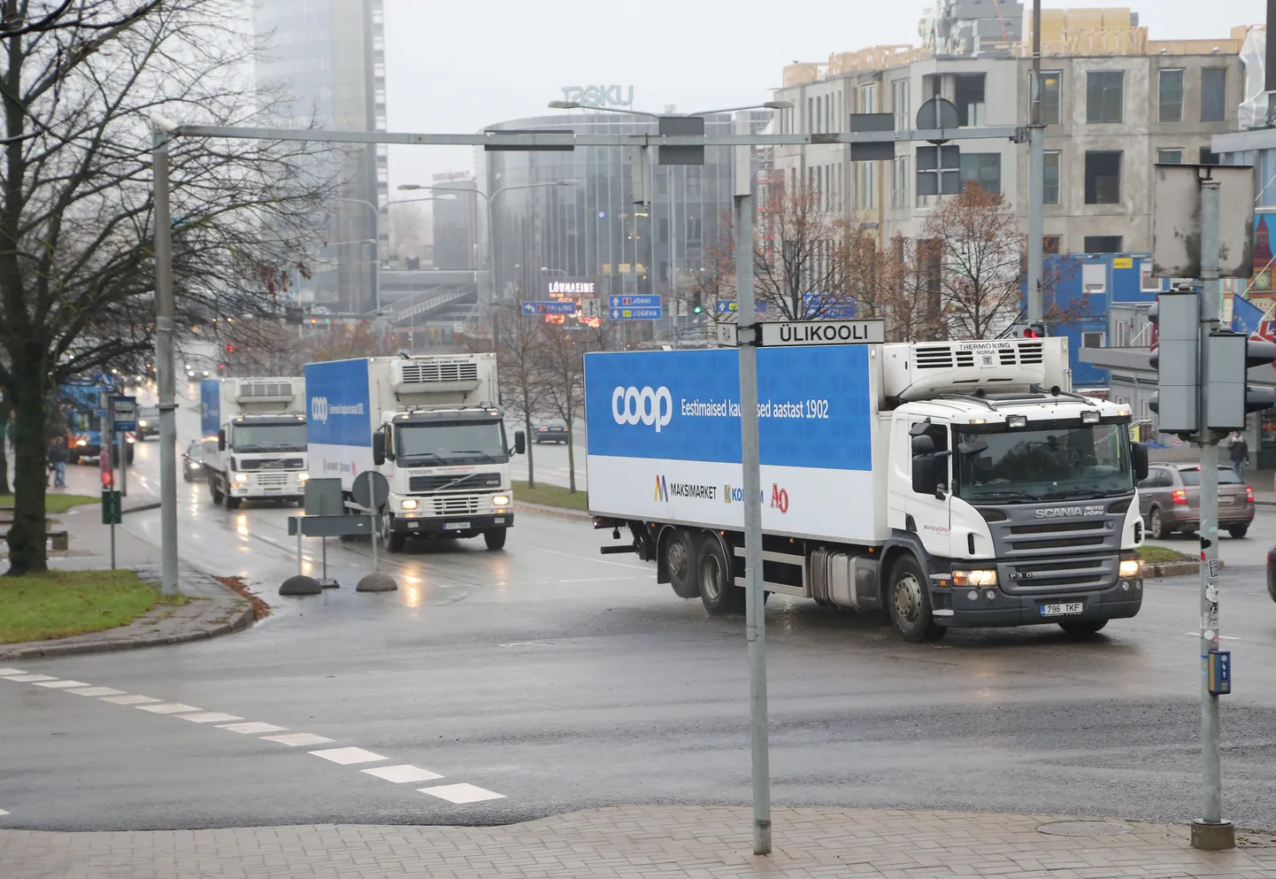 ETK muutub Coop Eestiks, sellise märgistuse kaubikuid võis täna näha juba Tartu linnapildis.