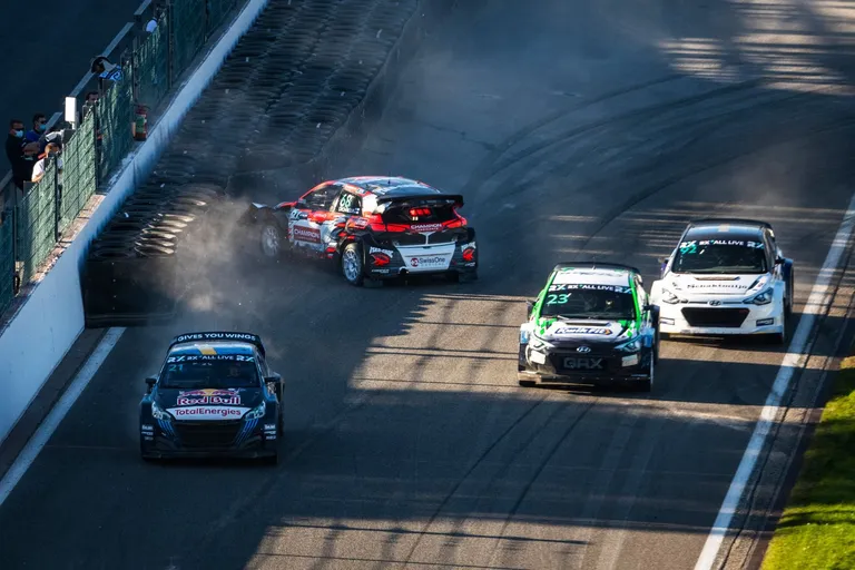 Rallijkrosa sacensības SPA trasē Beļģijā