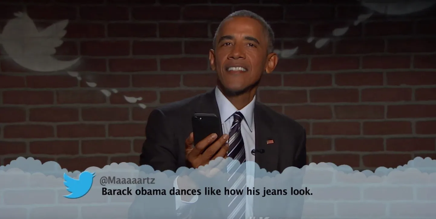 Õelad säutsud, president Barack Obama