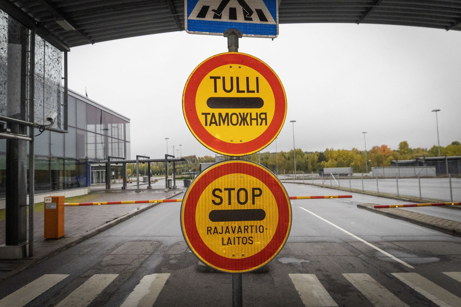 Venemaa-Soome piiripunkt Nuijamaal 30. september 2022.