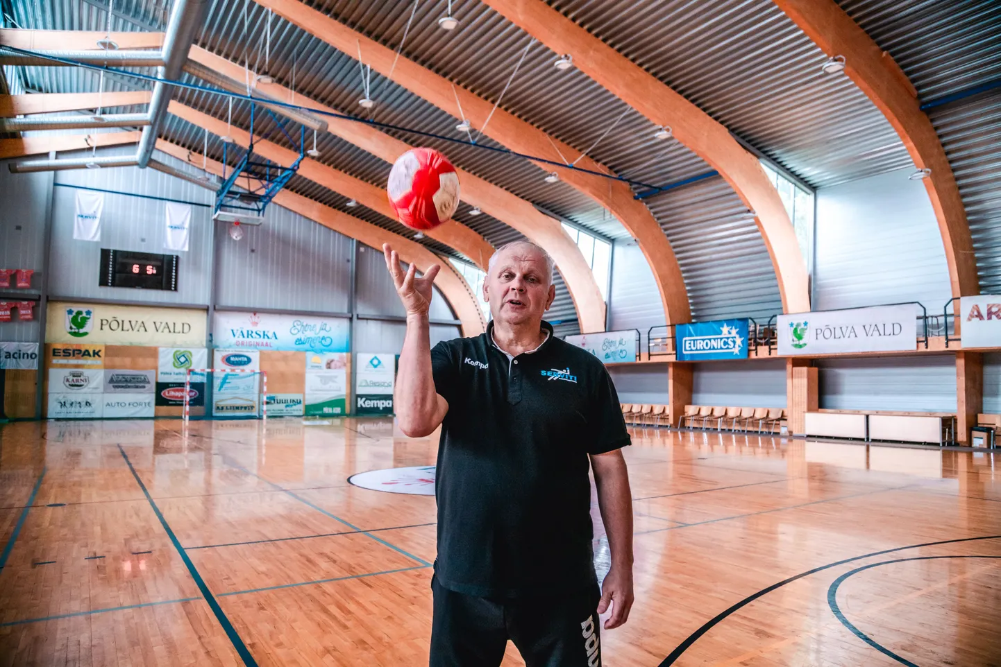 Põlva Serviti peatreener Kalmer Musting.