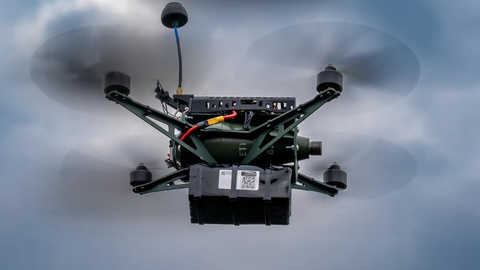 Ukraina UB82D droon kannab 82 mm miinipildujamoonat ja on lahinguvalmis 5 minutiga