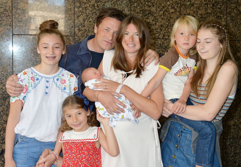 Jamie Oliver ja ta pere