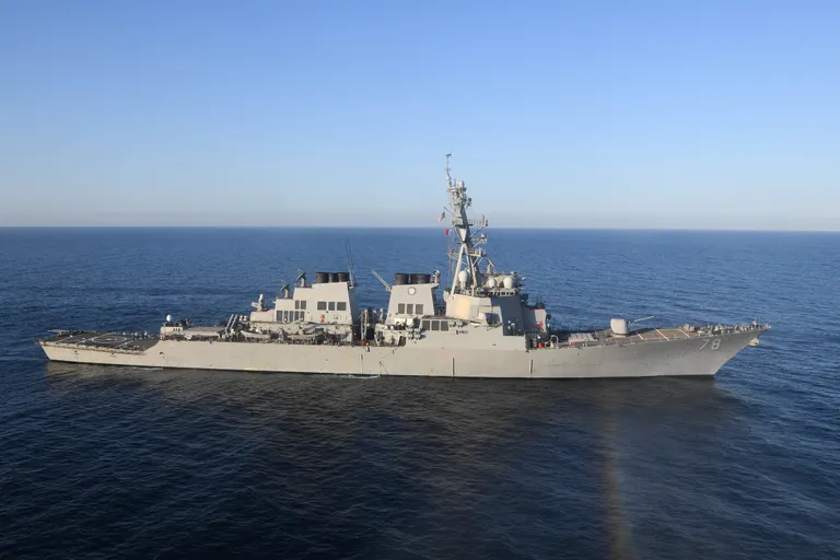 Rünnakus osalenud Arleigh Burke klassi raketihävitaja USS Porter