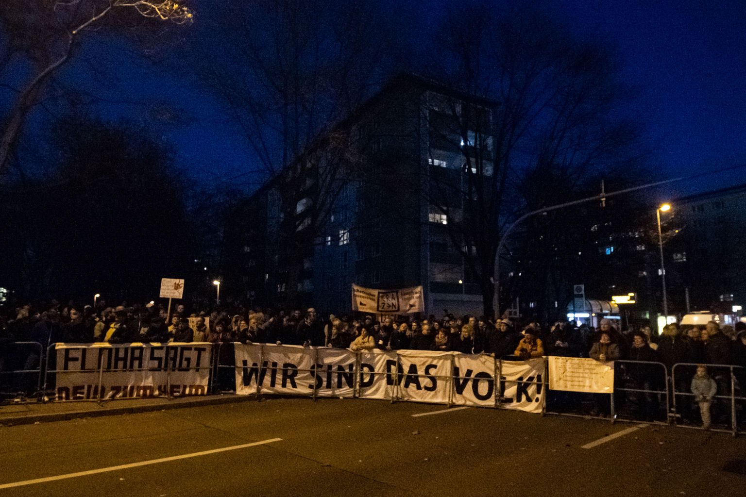 Демонстрация в Хемнице