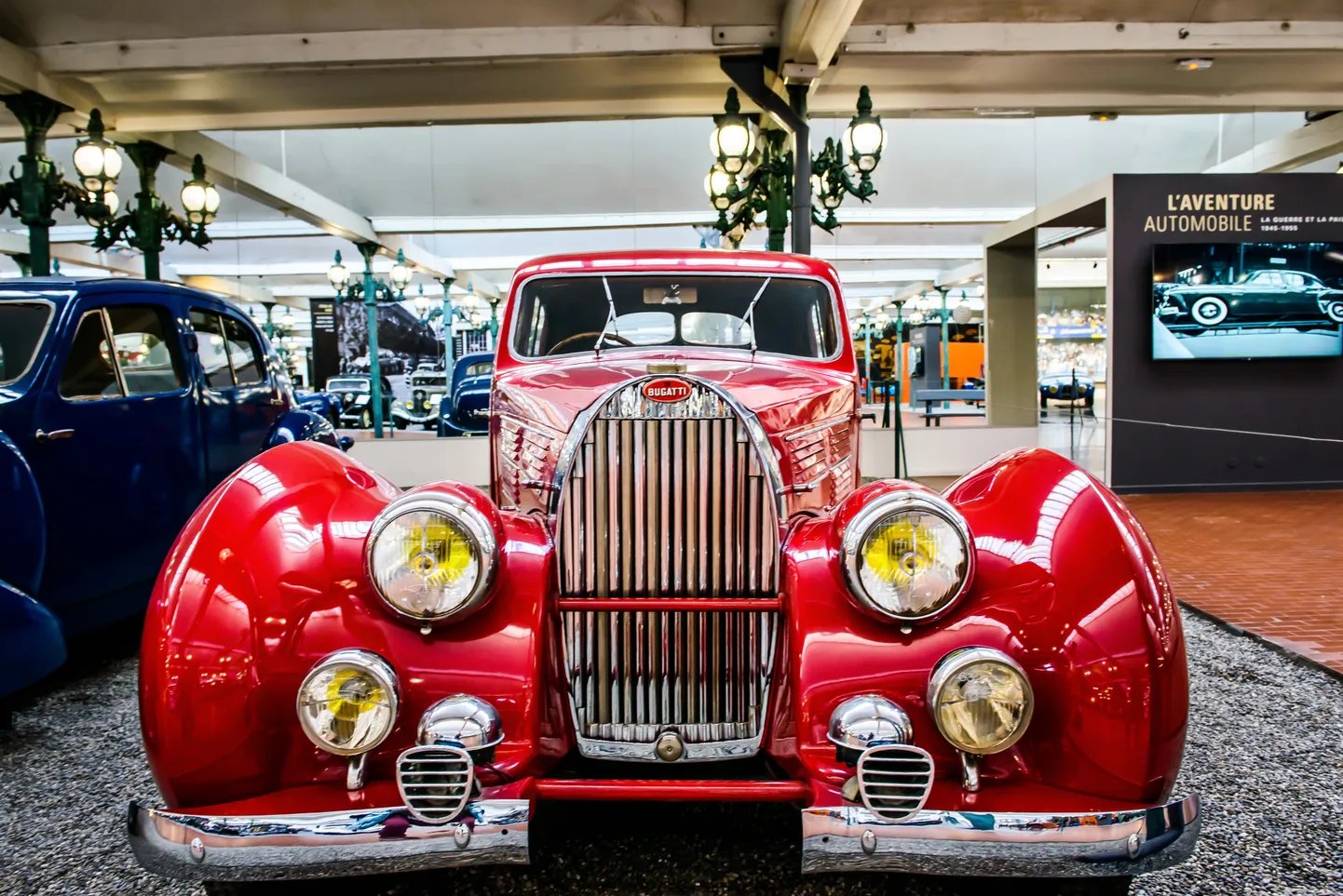 Bugatti Cité de l'Automobile automuuseumis.