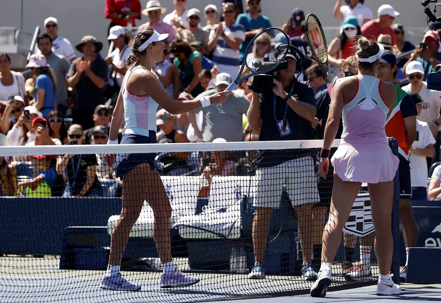 Viktoria Azarenka ja Marta Kostjuk.