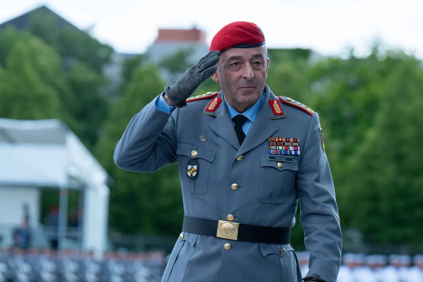 Bundeswehri juhataja Carsten Breuer.